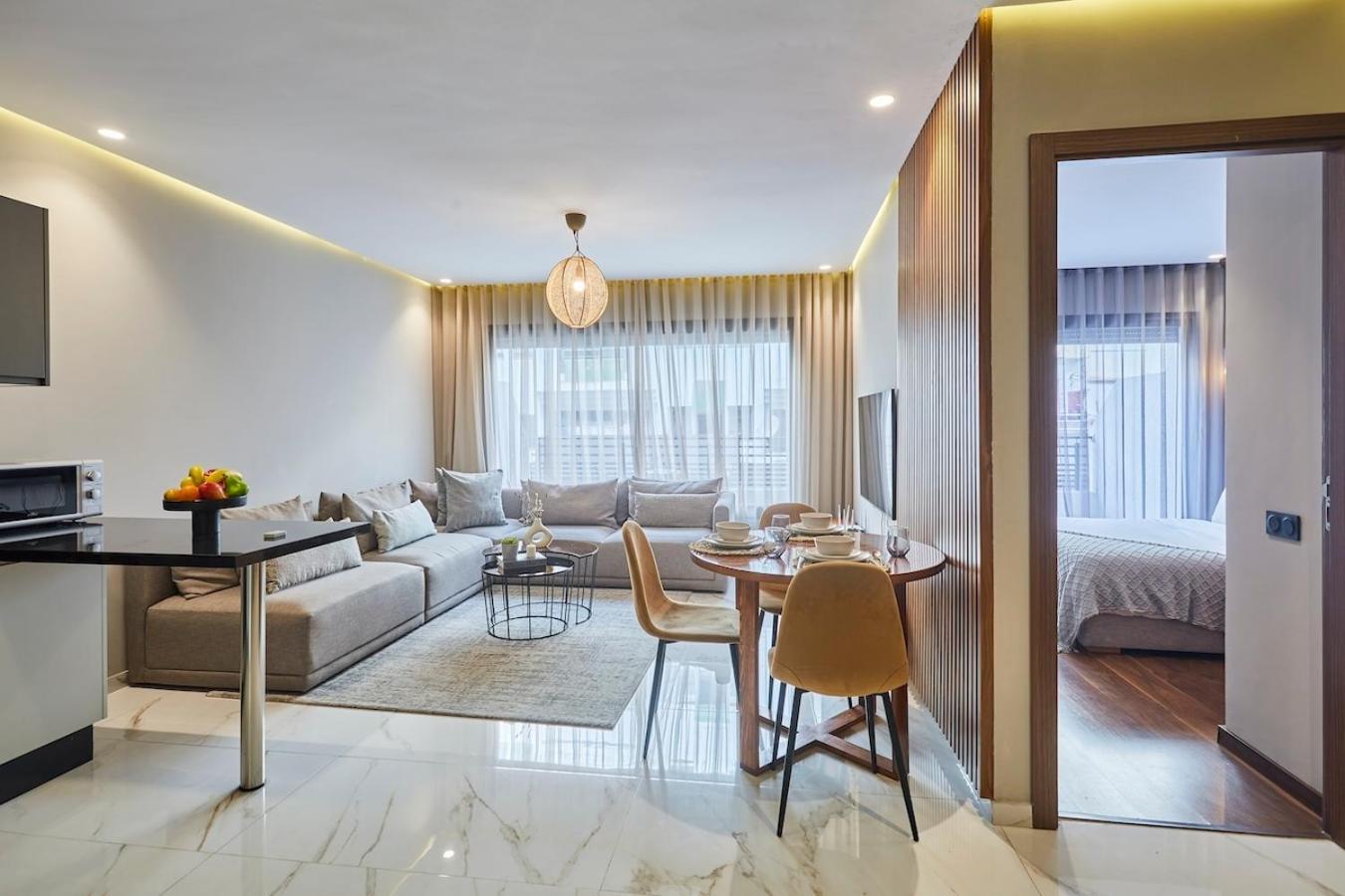 Chic And Cozy 1 Bedroom Oasis In The Heart Of Casa 卡萨布兰卡 外观 照片