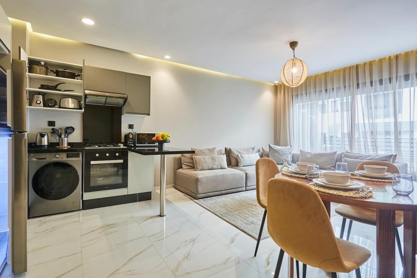 Chic And Cozy 1 Bedroom Oasis In The Heart Of Casa 卡萨布兰卡 外观 照片